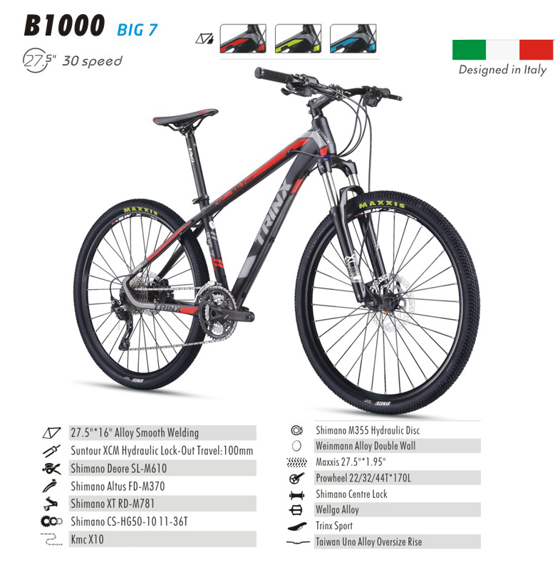 Bicicleta TRINX "B1000"